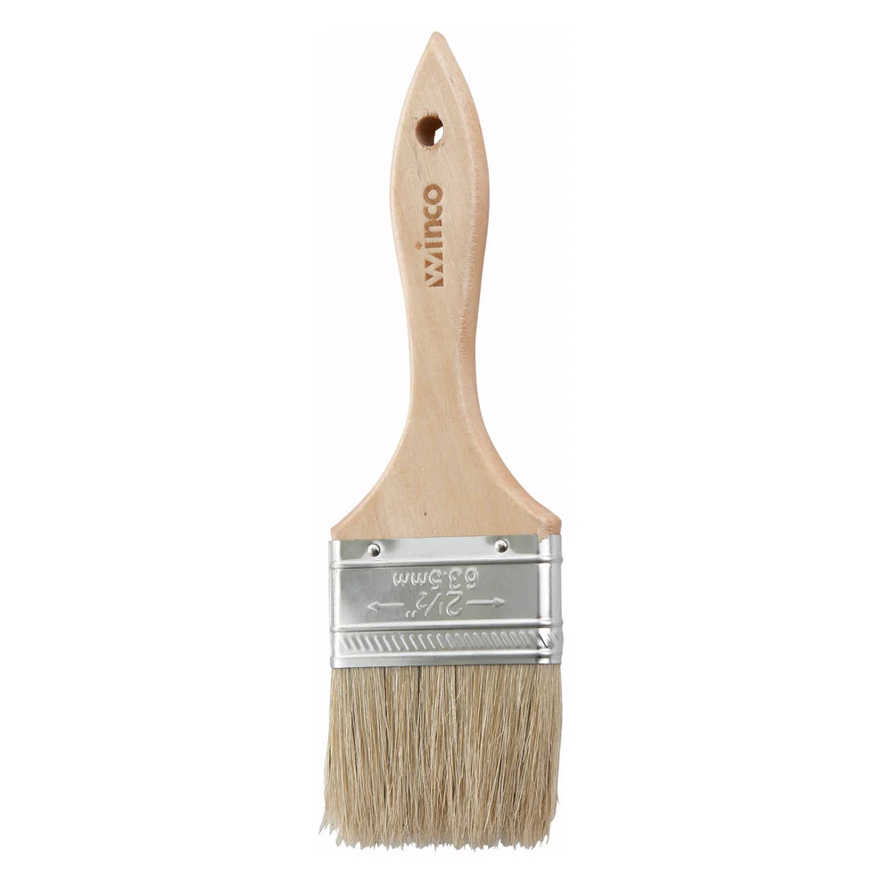 Winco WBR-10 to 40, 1-4" Wide Boar Bristle Pastry Brush, EA