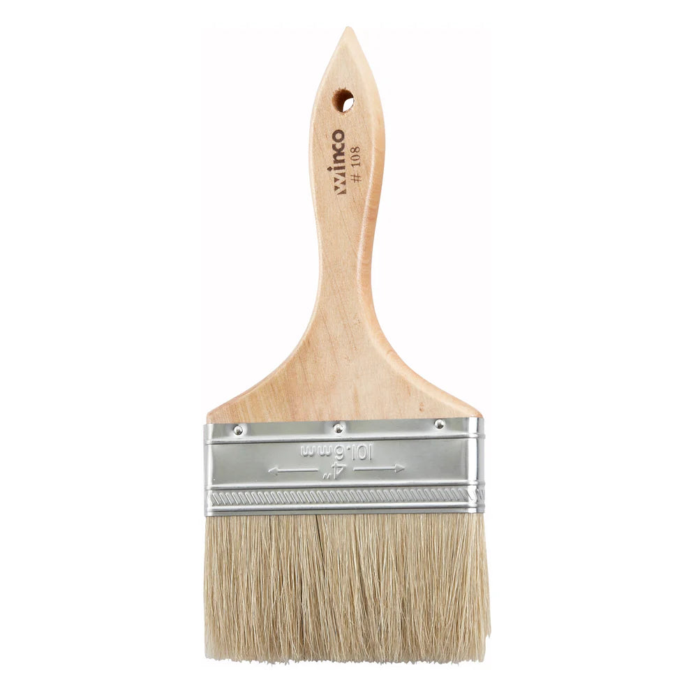 Winco WBR-10 to 40, 1-4" Wide Boar Bristle Pastry Brush, EA