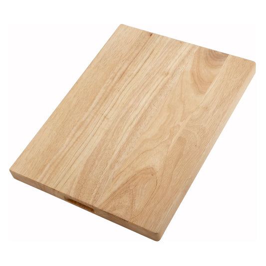 Winco WCB-1218 to 1830, 2-3" 12x18" to 18x30" Wood Cutting Board, EA