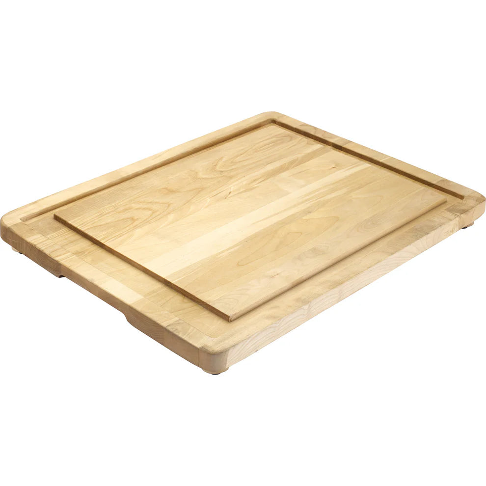 Winco WCB-2016,20x16" Birch Channel & Non-Skid Legs Carving Board