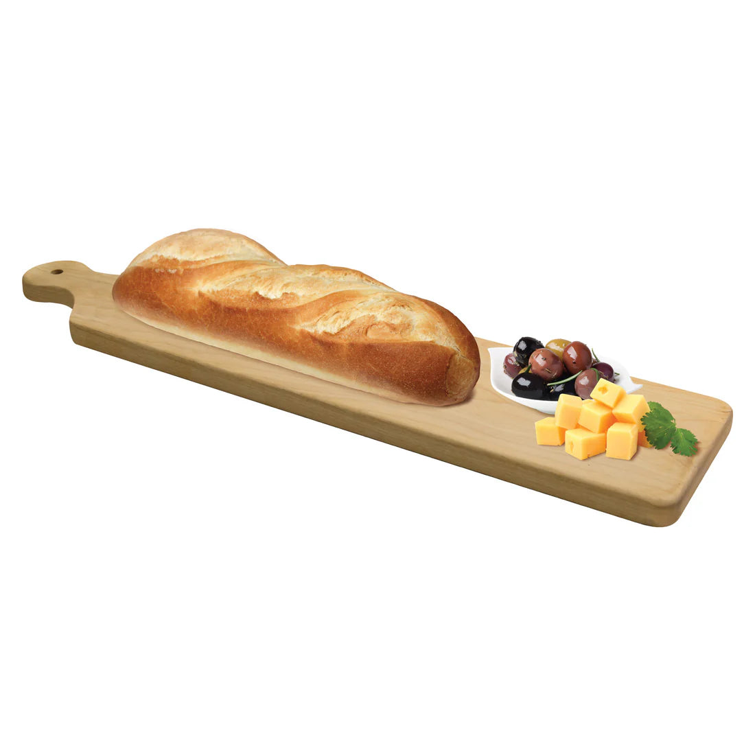 Winco WCB-225 22-1/2" x 5-1/2", Birch, French Bread Board