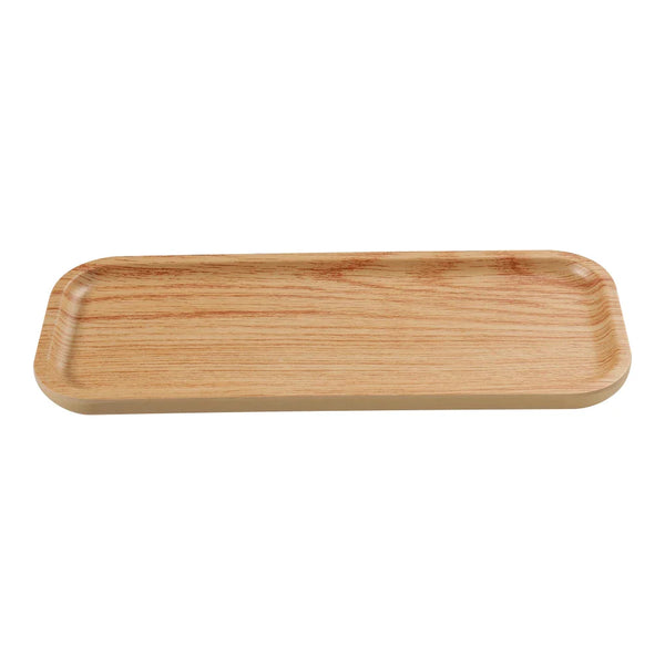 Yanco Rectangular Plate WD-2211 offers a stylish and durable solution for serving appetizers, desserts, or small entrees. Crafted from high-quality melamine, it replicates the natural elegance of wood while providing the break-resistant durability needed for frequent use in commercial settings. Measuring 11.75 inches in length, 4.5 inches in width, and 0.75 inches in height, this compact yet functional plate is ideal for restaurants, hotels, and cafes.