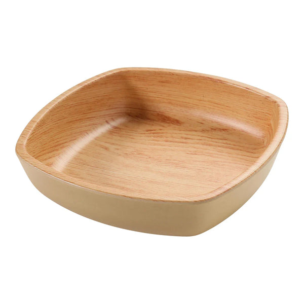 Yanco Square Bowl WD-2312 is designed for serving large portions with elegance and durability. With a 3-quart capacity, this spacious bowl is perfect for salads, pasta, and side dishes. Crafted from break-resistant melamine, it offers the rich appearance of wood with the convenience of modern materials. Measuring 11.75 inches in length and width, with a height of 2.75 inches, this bowl provides ample space for versatile dining applications. 