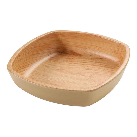 Yanco Square Bowl WD-2312 is designed for serving large portions with elegance and durability. With a 3-quart capacity, this spacious bowl is perfect for salads, pasta, and side dishes. Crafted from break-resistant melamine, it offers the rich appearance of wood with the convenience of modern materials. Measuring 11.75 inches in length and width, with a height of 2.75 inches, this bowl provides ample space for versatile dining applications. 