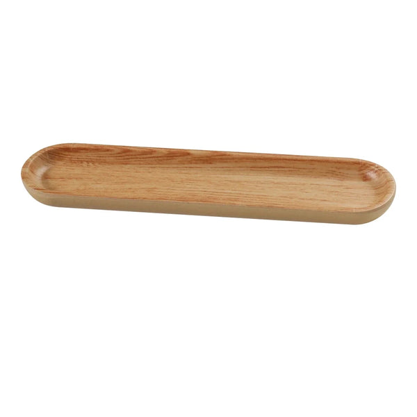 Yanco Rectangular Sushi Tray WD-2610 is designed for elegant and practical sushi presentations. Measuring 10.5 inches in length and 2.25 inches in width, this tray provides a sleek and refined platform for serving sushi rolls and other small dishes. Crafted from durable, break-resistant melamine with a golden oak finish, it mimics the look of wood while ensuring longevity and easy maintenance. 