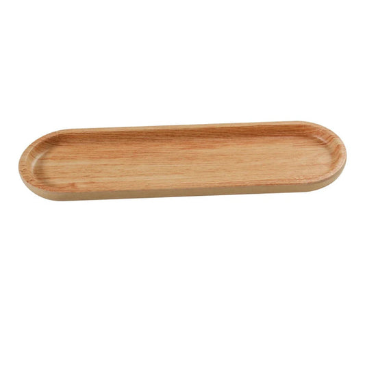 Yanco Rectangular Sushi Tray WD-2612 is designed for stylish and functional sushi presentations. Measuring 11.75 inches in length and 3.5 inches in width, this tray provides ample space for sushi rolls, appetizers, and small dishes. Constructed from durable, break-resistant melamine with a golden oak finish, it offers the aesthetic of wood while ensuring long-lasting performance. 