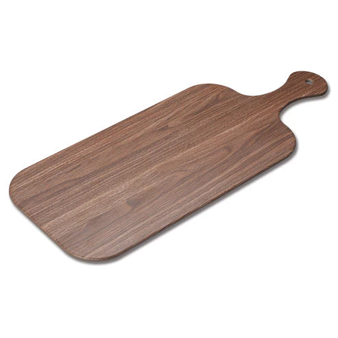 Winco WDM002-401/402, 12pcs Rectangular & Round Wood Melamine Platter