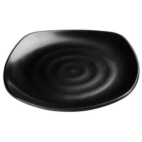 Winco WDM013-301 to 306, 8.75-13.75", 12/24 pcs, Black Melamine Plate