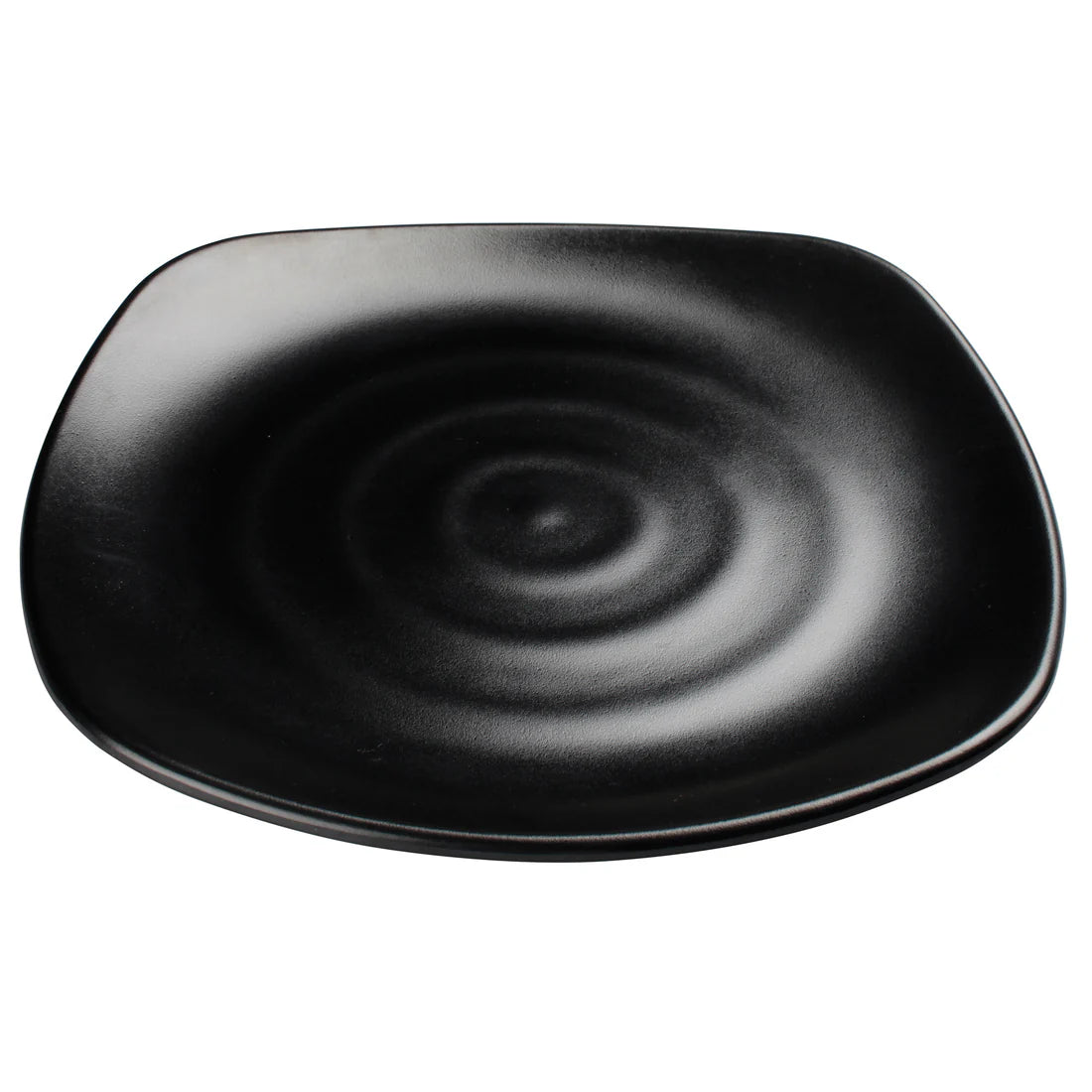 Winco WDM013-301 to 306, 8.75-13.75", 12/24 pcs, Black Melamine Plate