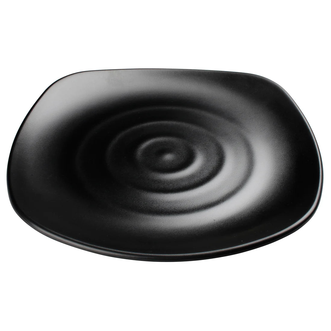 Winco WDM013-301 to 306, 8.75-13.75", 12/24 pcs, Black Melamine Plate