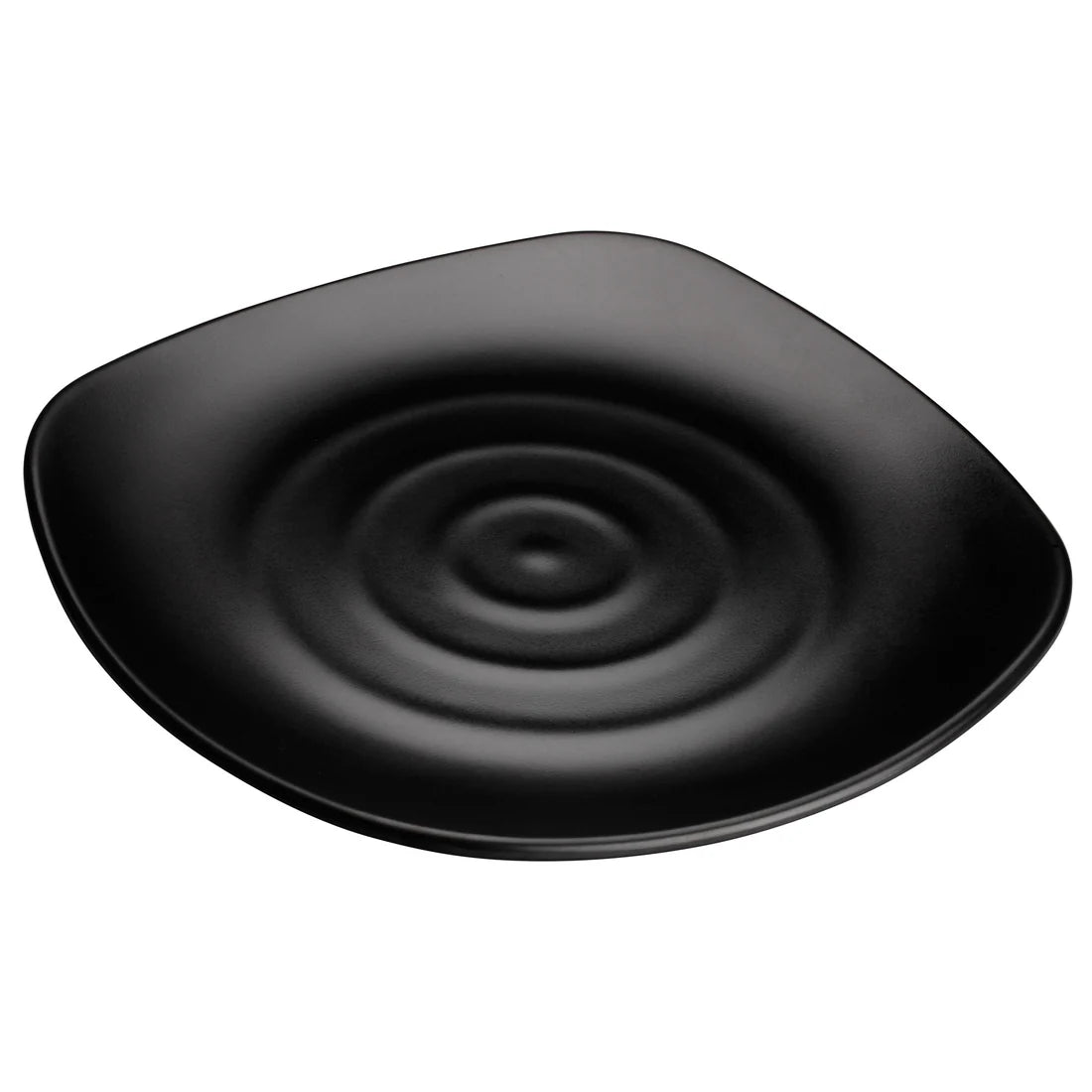Winco WDM013-301 to 306, 8.75-13.75", 12/24 pcs, Black Melamine Plate