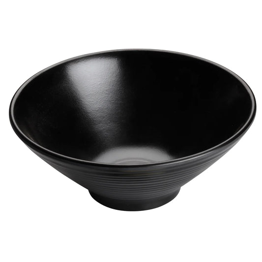 Winco WDM014-302-304, 6-7/8" to 9", 24pcs Balck Melamine Bowl