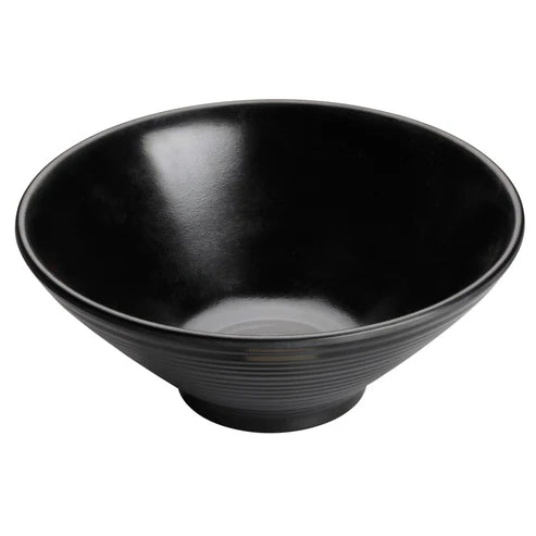 Winco WDM014-302-304, 6-7/8" to 9", 24pcs Balck Melamine Bowl