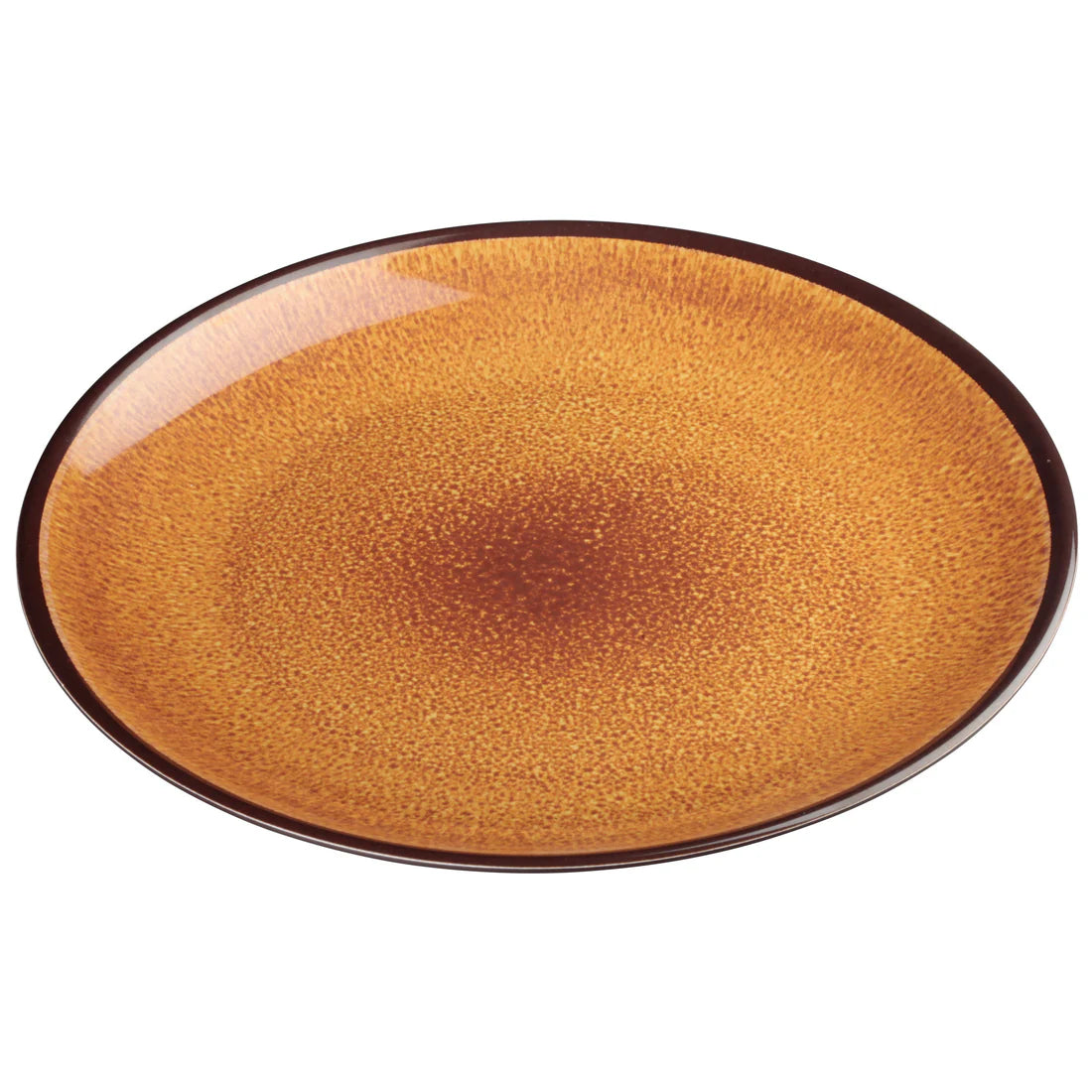 Winco WDM020-401/402 9" & 11", 24pcs Black Melamine Round Plate