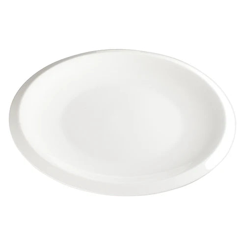 Winco WDP006-202/203, 12pcs 10-1/4" to 12-1/2" Porcelain Round Platter