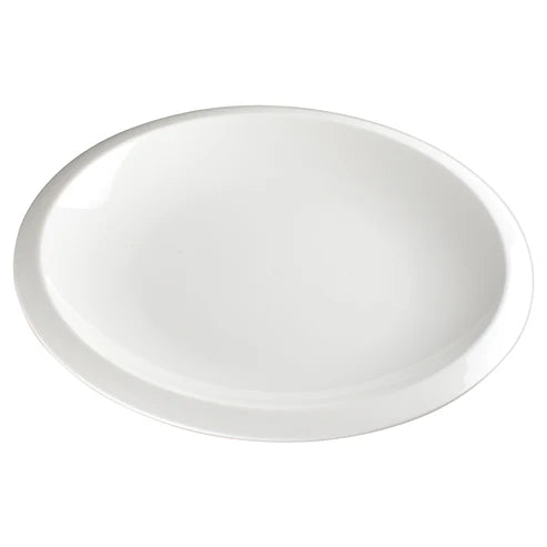 Winco WDP006-202/203, 12pcs 10-1/4" to 12-1/2" Porcelain Round Platter