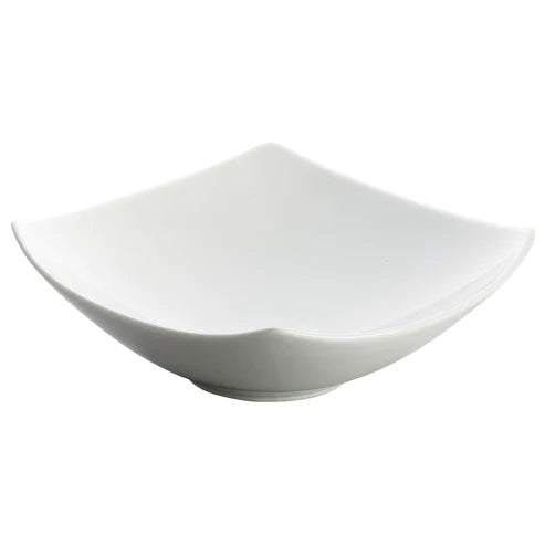 Winco WDP013-102-104, 36pcs Bright White Porcelain Square Platter