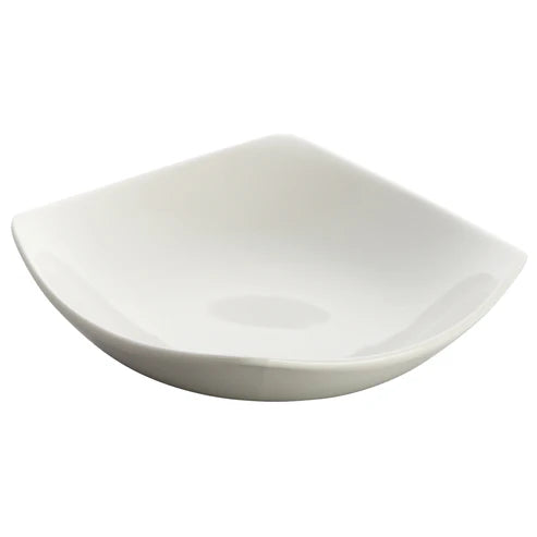 Winco WDP013-102-104, 36pcs Bright White Porcelain Square Platter