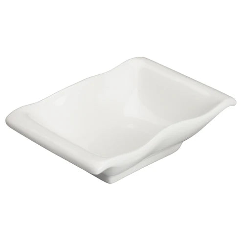 Winco WDP021-106, 36pcs Bright White Porcelain Dish