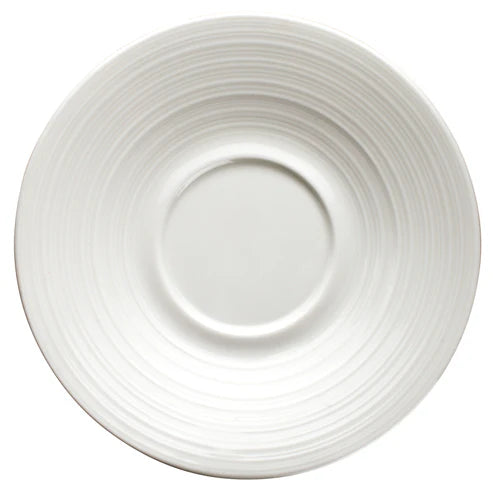 Winco WDP022-112, 36pcs Bright White Porcelain Saucer