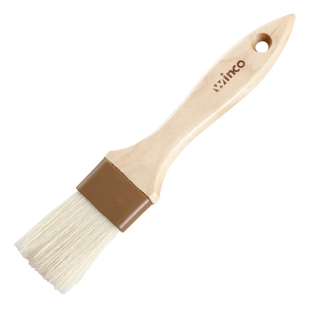 Winco WFB-10-40, 1-4" Wide Dia Boar Bristle Pastry/Basting Brush, EA