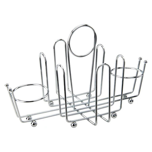 Winco WH-1 Chrome Plated Rack for Shakers & Sugar Packets