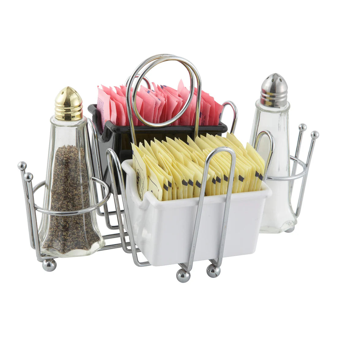 Winco WH-1 Chrome Plated Rack for Shakers & Sugar Packets