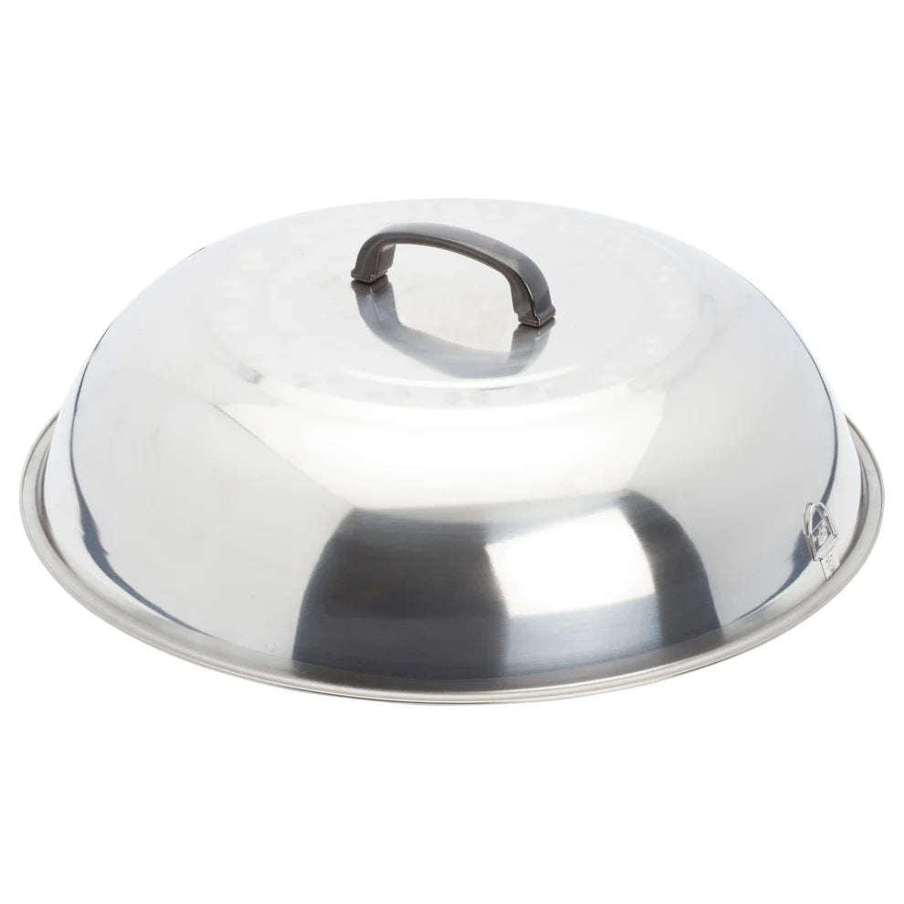 Winco WKCS-14 to 18, 13-3/4" to 17-3/4" S/S Wok Cover, EA