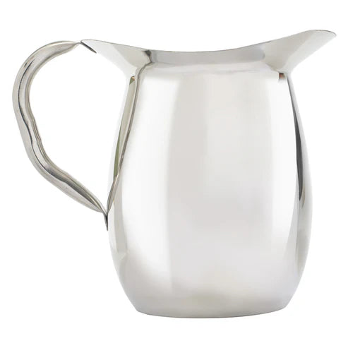 Winco WPB-2-3, 2-3qt Stainless Steel Bell Pitcher