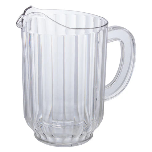 Winco WPC-32 to WPC-60, 32oz to 60oz Clear PC Water Pitcher