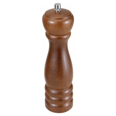 Winco WPM-08 to WPM-18, 8-18" Oak Finish Traditional Pepper Mill