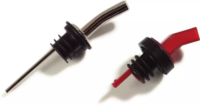 Chrome Tapered with Screen Liquor Pourer, WPM2538, 12/case