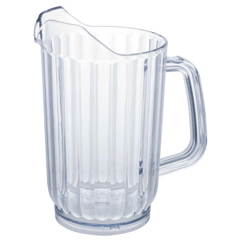 Winco WPS-32/60, 32/60oz 4pcs Clear Plastic Water Pitchers