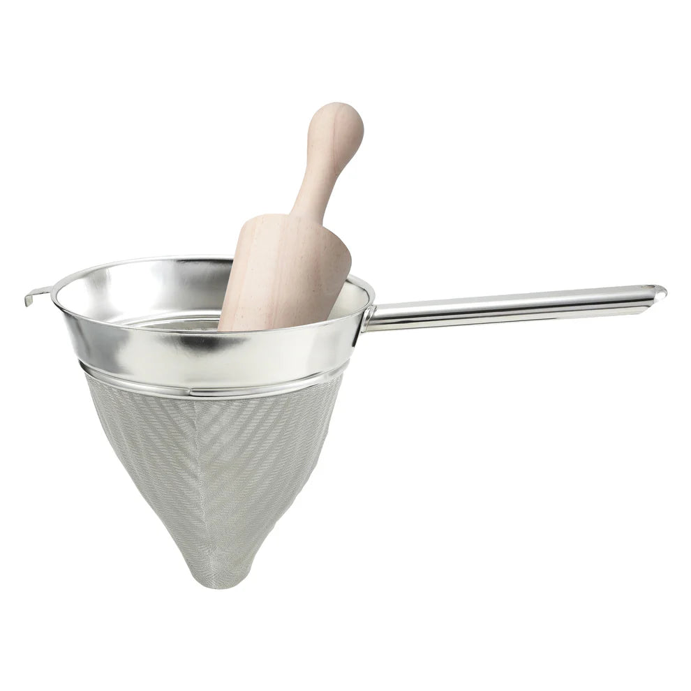 Winco WPST-13, 13-7/8"L x 3-1/8"Dia Wooden Chinois Pestle, EA