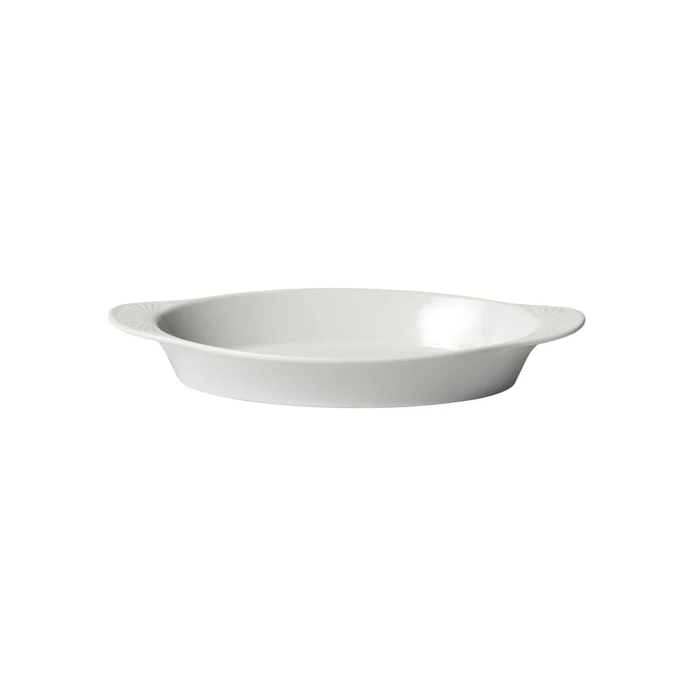 Winco WRD-12 to WRD-8, 8–25 oz, Case Packs Welsh Rarebit White Porcelain Oval Baking Dishes