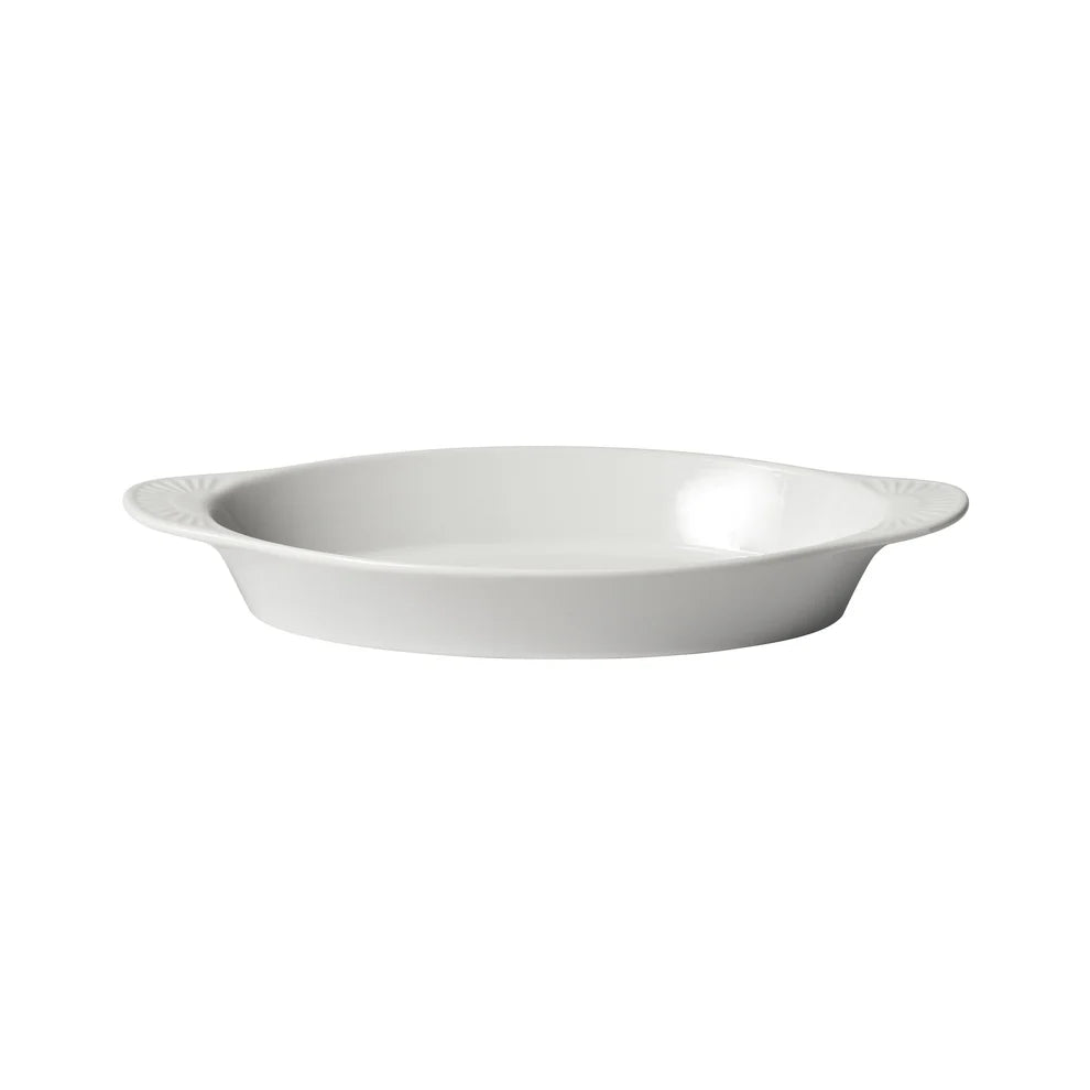 Winco WRD-12 to WRD-8, 8–25 oz, Case Packs Welsh Rarebit White Porcelain Oval Baking Dishes