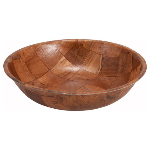 Winco WWB-5 to WWB-20, 5-20" Wooden Salad Bowl