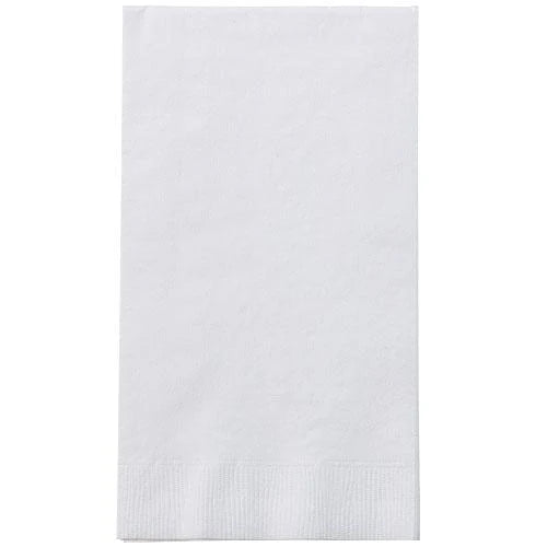 Luxury guest towels in white. Soft, absorbent, and disposable—perfect for weddings, upscale events, restrooms, catering, and fine dining. Elegant and convenient for any occasion.