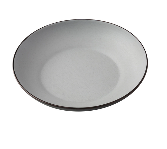 Yanco Salad/Soup Bowl BM-708 Made from durable two-tone melamine and has a capacity of 20 ounces. The bowl is lightweight, shatter-resistant, and ideal for both casual and formal dining settings, offering an elegant and practical option for serving salads, soups, or other dishes.