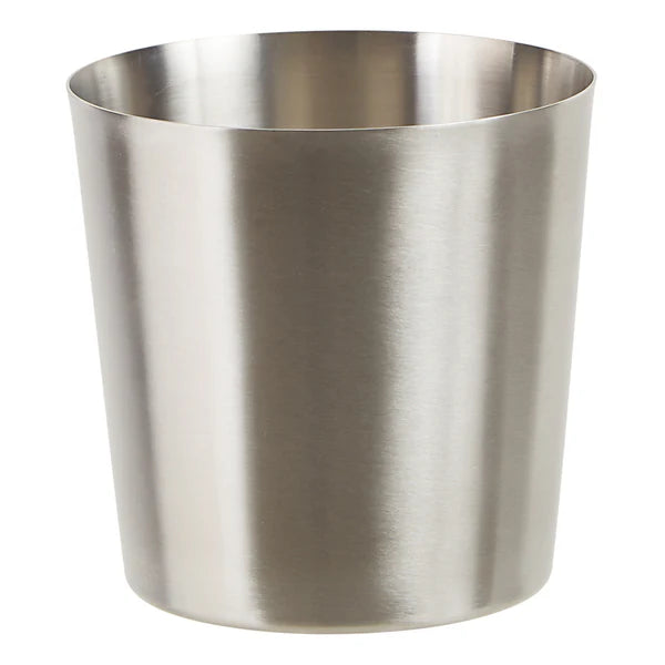 Winco SFC-35/SFC-35H 3.25"x3.5" Solid & Hammered Fry Cups, Satin