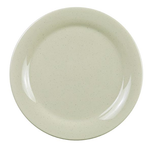 Yanco Round Bread Plate AD-106 is a great and affordable restaurant tableware. It is made from durable and reliable melamine material, which makes the plate look like ceramics. You can use this stylish plate to serve any dish you want. For example, you can use it for presenting cakes, appetizers or serving hot meals. The Ardis collection has an elegant and stylish design. Performed in ivory color, it will perfectly fit any restaurant environment.