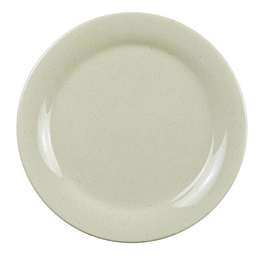 Yanco Round Dinner Plate AD-110 is a great and affordable restaurant tableware. It is made from durable and reliable melamine material, which makes the plate look like ceramics. You can use this stylish plate to serve any dish you want. For example, you can use it for desserts, sushi or serving hot meals. The Ardis collection has an elegant and stylish design. Performed in classic white color, it will perfectly fit any restaurant environment.