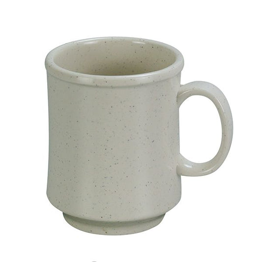 Yanco Coffee Mug AD-908 is a unique and affordable restaurant drinkware. Made from the long-lasting and high-quality melamine material these mugs look like ceramics. You can serve any cold or hot drinks in these cups - coffee, tea, cocoa, etc. These mugs will perfectly fit any establishment design. Thanks to the appearance, they will always look stylish in your cafeteria, restaurant or catering events. The popular volume and sizes of the mug allow you to easily serve the right amount of drink.