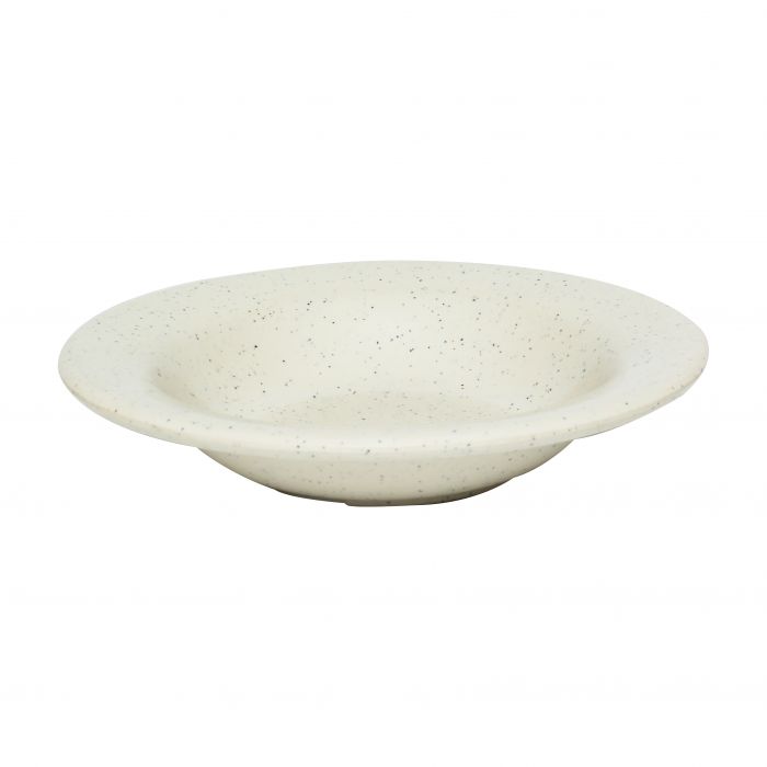 Thunder Group Fruit Bowl 12/Pcs is a perfect choice for serving whole or sliced fruits, berries, or portions of a fruit salad. The 4 Oz bowl is shatter-proof and stain-resistant. Acidic and colorful juicy fruits would not leave any trace. The San Marino collection has soft lines and milky-white speckled design providing a stylish appearance that can fit in any decor. All Western San Marino dinnerware made to resemble elegant presentation of fine china. 
