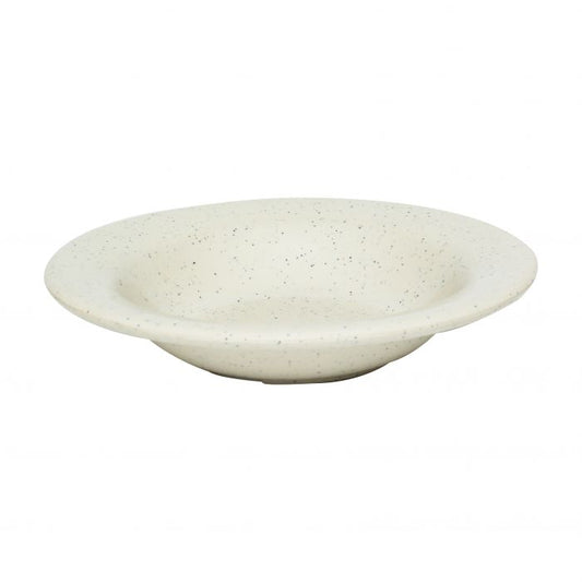 Thunder Group Fruit Bowl 12/Pcs is a perfect choice for serving whole or sliced fruits, berries, or portions of a fruit salad. The 4 Oz bowl is shatter-proof and stain-resistant. Acidic and colorful juicy fruits would not leave any trace. The San Marino collection has soft lines and milky-white speckled design providing a stylish appearance that can fit in any decor. All Western San Marino dinnerware made to resemble elegant presentation of fine china. 