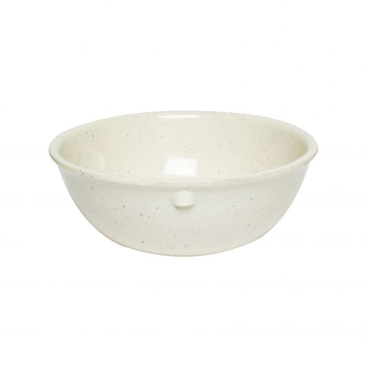 Thunder Group Nappie 12/Pcs is a ceramic-like dish that will be perfect for serving various foods. Made from durable melamine such nappie bowl can withstand long-time use and is effortless in maintenance. You can present your cereal, polenta, rice, chicken soup and many more. The San Marino collection has soft lines and milky-white speckled design providing a stylish appearance that can fit in any decor. All Western San Marino dinnerware made to resemble elegant presentation of fine china. 