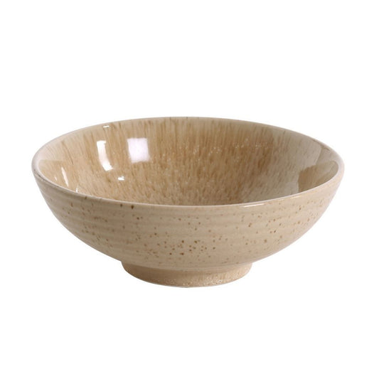 Yanco Noodle Bowl AG-3008 is a stylish and durable choice for serving a variety of dishes. Crafted from high-quality porcelain with a smooth color-glazed finish, it offers excellent resistance to mechanical damage and temperature changes. Its elegant white design enhances food presentation, making it ideal for serving noodles, rice, miso soup, and salads. Perfect for fine-dining restaurants, catered events, outdoor dining areas, and hotels, this bowl combines functionality with refined aesthetics. 