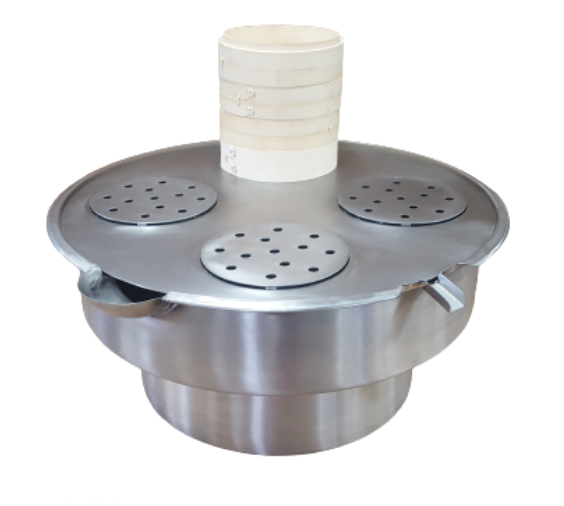 Steam cooker plate for dim sum