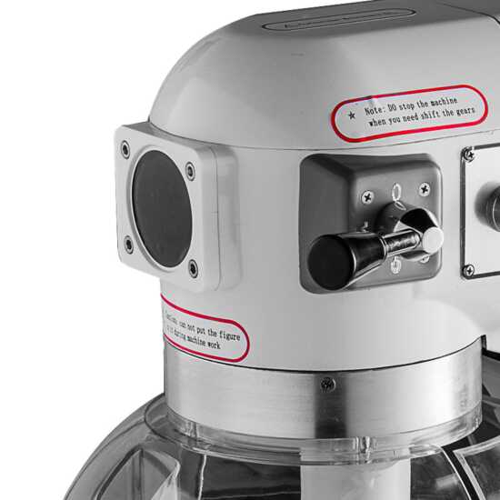 Prepline B20M 20 qt. gear-driven planetary mixer with guard, designed for efficient and heavy-duty mixing of dough, batters, and more in commercial kitchens and bakeries.