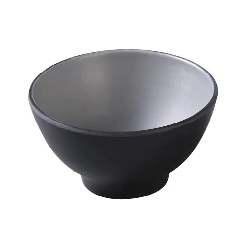 Yanco Rice/Soup Bowl BM-404 experience the perfect blend of functionality and aesthetics with the black melamine dinnerware set. Each piece is expertly crafted from sturdy melamine material, ensuring long-lasting use. The sleek black finish adds a touch of elegance to your table, making it an ideal choice for both casual gatherings and formal events. creations.
